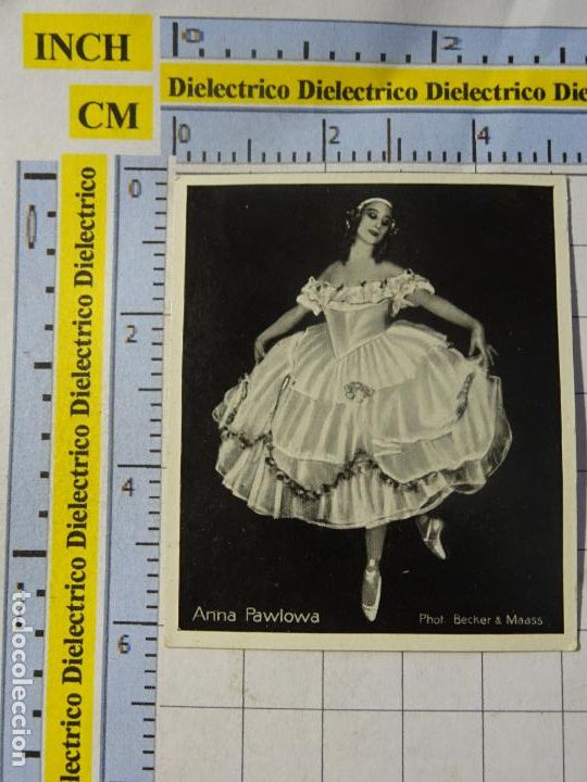 Colecionismo Cromos antigos: ANTIGUOS CROMO BAILE DANZA ALEMANIA. DER K&Uuml;NSTLERISCHE TANZ. 1 - 5 ANNA PAWLOWA