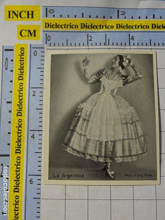 Colecionismo Cromos antigos: ANTIGUOS CROMO BAILE DANZA ALEMANIA. DER K&Uuml;NSTLERISCHE TANZ. 1 - 13 LA ARGENTINA