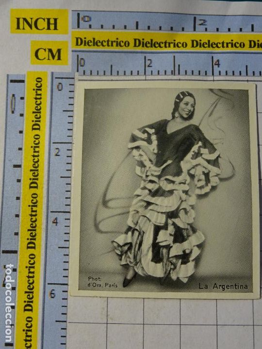 Sammeln alte Sammelbilder: ANTIGUOS CROMO BAILE DANZA ALEMANIA. DER K&Uuml;NSTLERISCHE TANZ. 1 - 15 LA ARGENTINA
