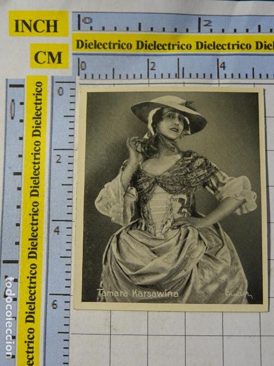 Collectionnisme Cartes &agrave; collectionner anciennes: ANTIGUOS CROMO BAILE DANZA ALEMANIA. DER K&Uuml;NSTLERISCHE TANZ. 1 - 17 TAMARA KARSAVINA