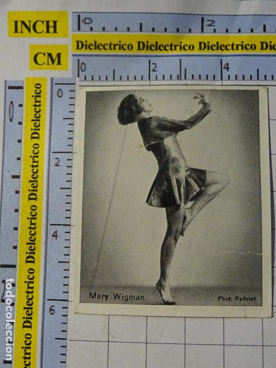 Collectionnisme Cartes &agrave; collectionner anciennes: ANTIGUOS CROMO BAILE DANZA ALEMANIA. DER K&Uuml;NSTLERISCHE TANZ. 1 - 23 MARY WIGMAN