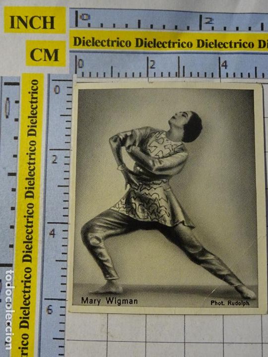 Colecionismo Cromos antigos: ANTIGUOS CROMO BAILE DANZA ALEMANIA. DER K&Uuml;NSTLERISCHE TANZ. 1 - 25 MARY WIGMAN