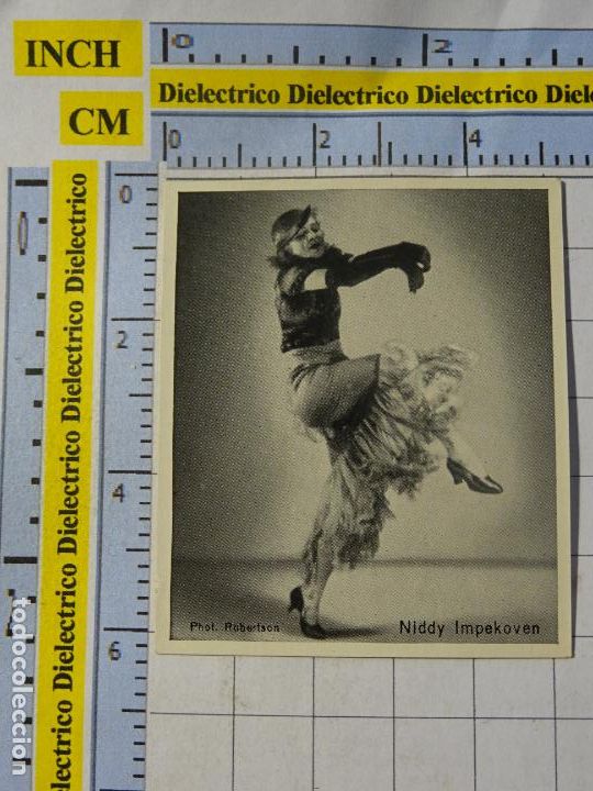 Collezionismo Figurine antiche: ANTIGUOS CROMO BAILE DANZA ALEMANIA. DER K&Uuml;NSTLERISCHE TANZ. 1 - 39 NIDDY IMPEKOVEN