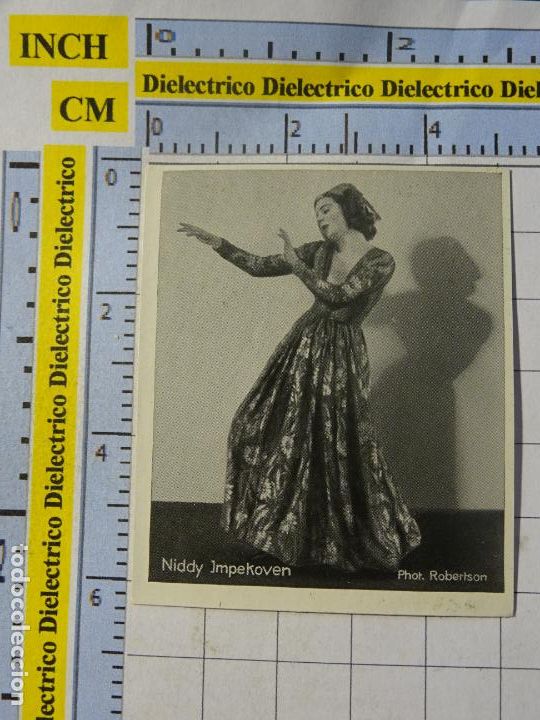 Colecionismo Cromos antigos: ANTIGUOS CROMO BAILE DANZA ALEMANIA. DER K&Uuml;NSTLERISCHE TANZ. 1 - 40 NIDDY IMPEKOVEN