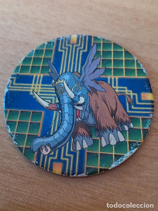 Coleccionismo cromos antiguos: DIGIMON MAGIC BOX INT 2000 TAZO N&ordm; 98 MAMMOTHMON SOBADO - Foto 1