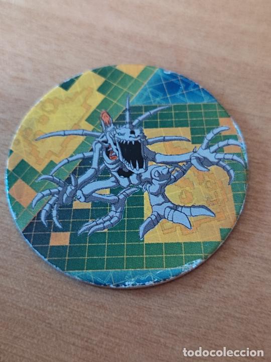 Coleccionismo cromos antiguos: DIGIMON MAGIC BOX INT 2000 TAZO N&ordm; 72 SKULLGREYMON - Foto 1