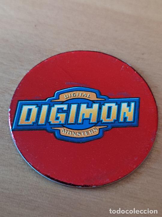 Coleccionismo cromos antiguos: DIGIMON MAGIC BOX INT 2000 TAZO N&ordm; 1 LOGO DIGIMON - Foto 1