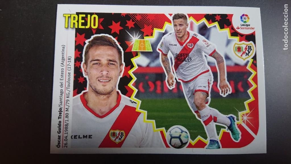 Collezionismo Figurine antiche: CROMO TREJO 12 A 12A RAYO VALLECANO LIGA 18 19 TEMP 2018 2019 ESTE PANINI NUNCA PEGADO