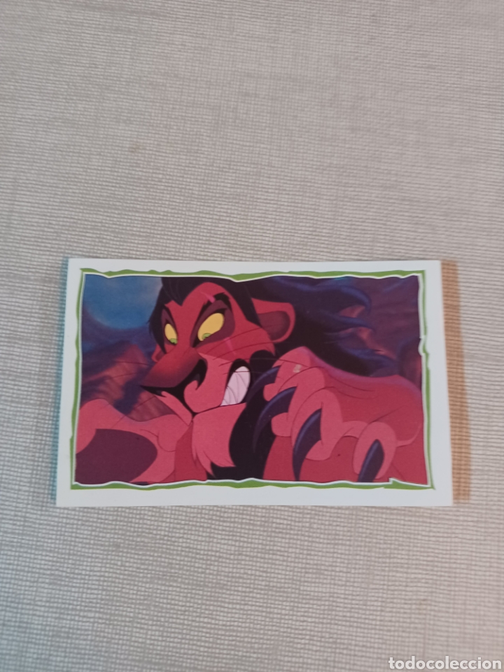 Coleccionismo cromos antiguos: Cromo el rey leon PANINI Disney N&deg;126 - Foto 1