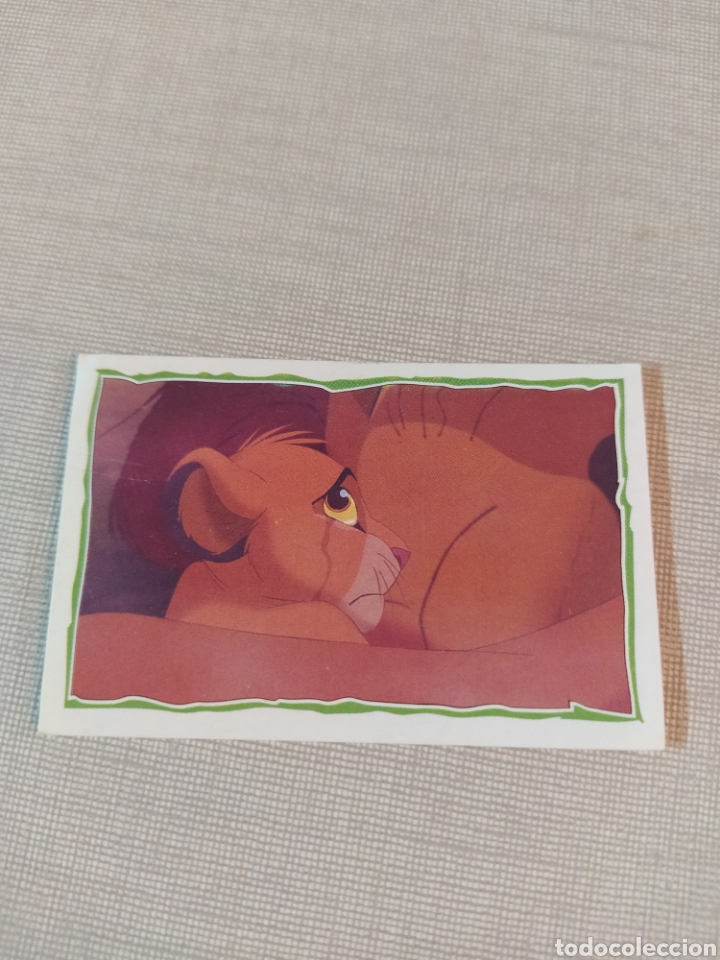Coleccionismo cromos antiguos: Cromo El rey le&oacute;n PANINI Disney N&deg;130 - Foto 1