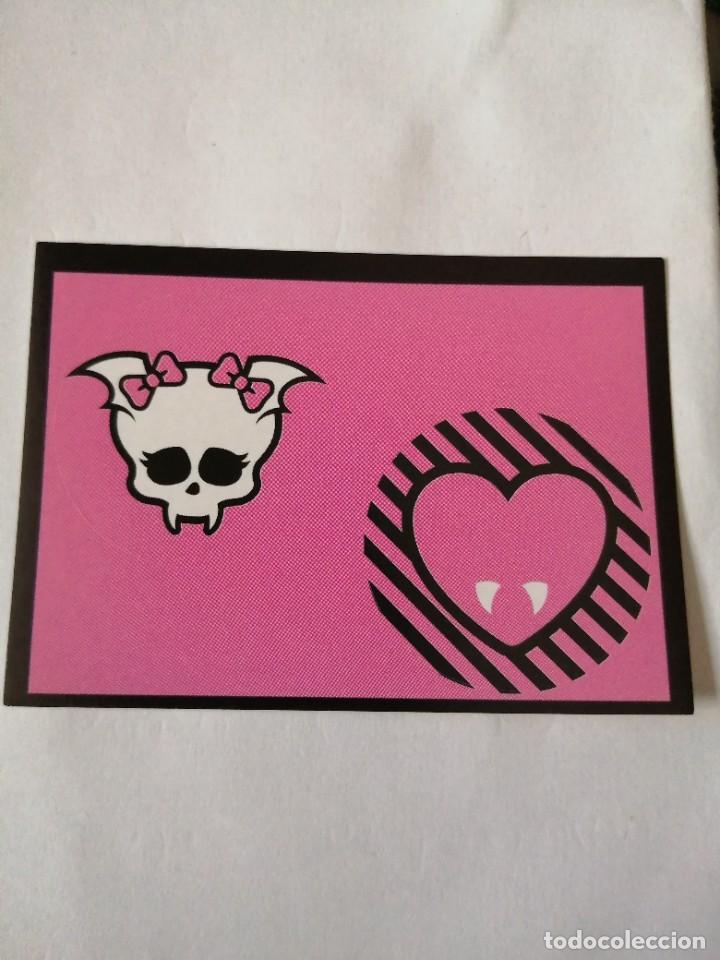 Coleccionismo Cromos antiguos: cromo album monster high fear book fearbook, panini 2012 ( 1&ordf; coleccion) 2012 n&ordm; 56 a - b