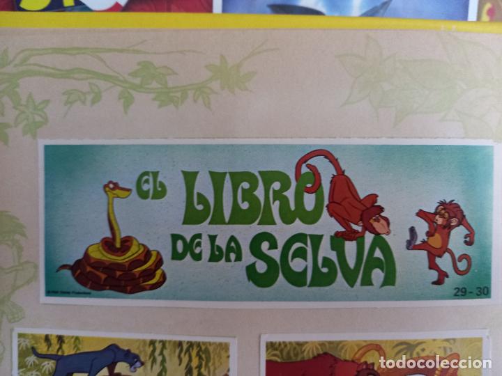 Collectable Antique Stickers: EL MARAVILLOSO MUNDO DE WALT DISNEY. CLUB INTERNACIONAL DEL LIBRO el libro de la selva 29 30