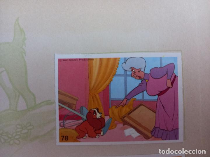 Collectable Antique Stickers: EL MARAVILLOSO MUNDO DE WALT DISNEY. CLUB INTERNACIONAL DEL LIBRO la dama yu el vagabundo 78