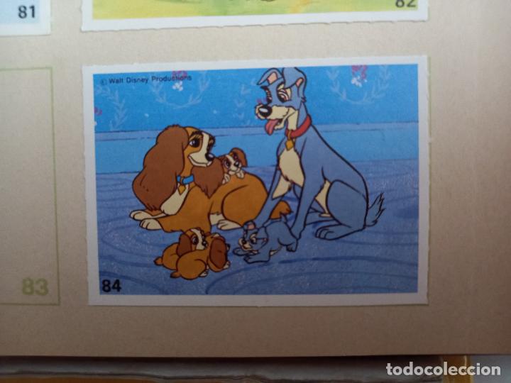 Collectable Antique Stickers: EL MARAVILLOSO MUNDO DE WALT DISNEY. CLUB INTERNACIONAL DEL LIBRO la dama yu el vagabundo 84