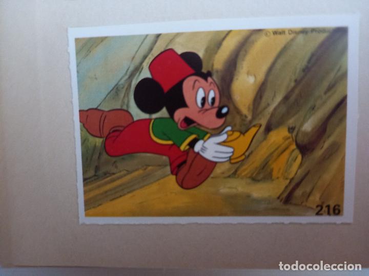 Coleccionismo cromos antiguos: EL MARAVILLOSO MUNDO DE WALT DISNEY. CLUB INTERNACIONAL DEL LIBRO aladino mickey mouse 216