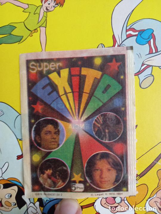 Coleccionismo cromos antiguos: sobre vacio super exito michael jackson - Foto 1
