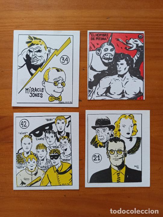 Sammeln alte Sammelbilder: LOTE DE 4 CROMOS DE TEBEOS: EL HOMBRE DE PIEDRA, MIRACLE JONES, LA PANDILLA DE LOS SIETE... (DC)