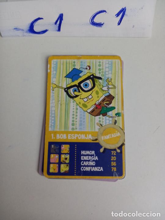 Coleccionismo Cromos antiguos: supermercados el corte ingles bob esponja sponge bob fantasia 1