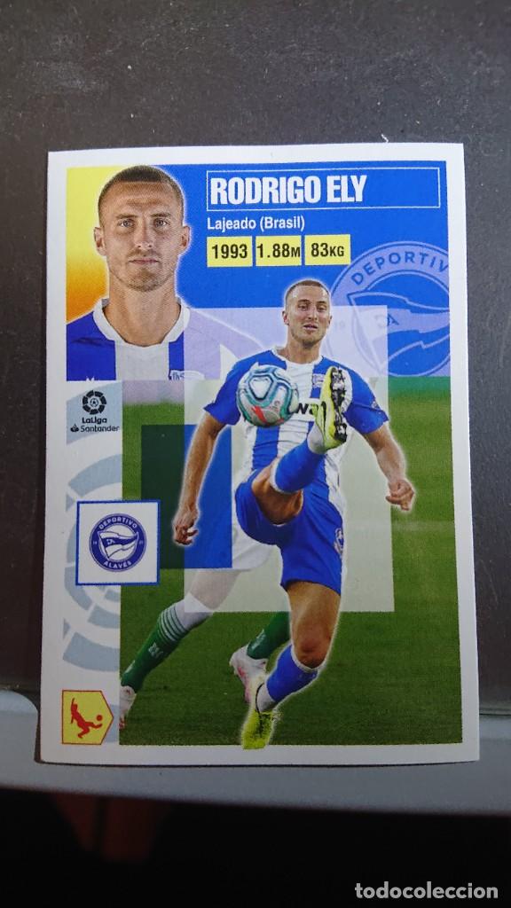 Colecionismo Cromos antigos: CROMO RODRIGO ELY 8 ALAV&Eacute;S LIGA 20 21 TEMP 2020 2021 ESTE PANINI NUNCA PEGADO