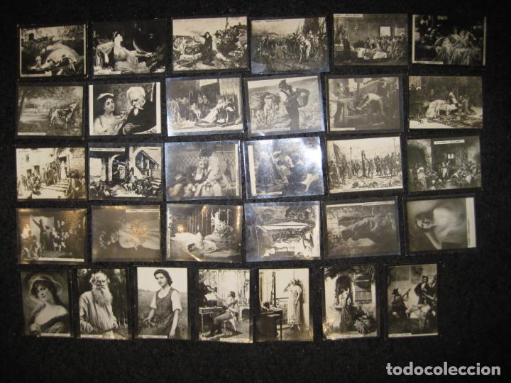 Coleccionismo cromos antiguos: ARTE-CUADROS-COLECCION DE M&Aacute;S DE 50 FOTO CROMOS ANTIGUOS-VER FOTOS-(CR-3035)