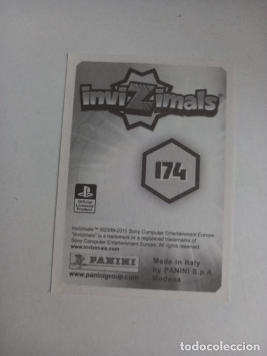 Coleccionismo cromos antiguos: panini invizimals 174 - Foto 2