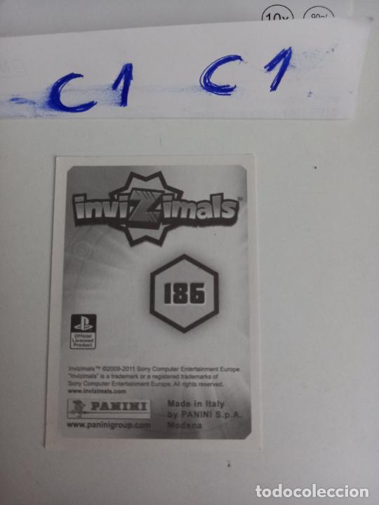 Coleccionismo cromos antiguos: panini invizimals 186 - Foto 2