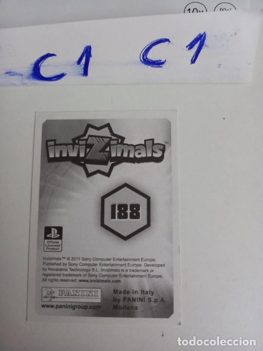 Coleccionismo cromos antiguos: panini invizimals 188 - Foto 2