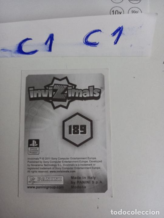 Coleccionismo cromos antiguos: panini invizimals 189 - Foto 2