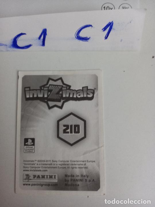 Coleccionismo cromos antiguos: panini invizimals 210 - Foto 2