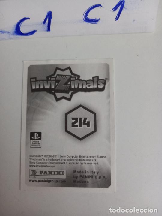 Coleccionismo cromos antiguos: panini invizimals 214 - Foto 2