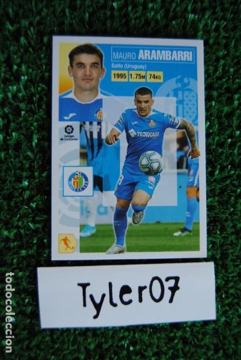 Coleccionismo cromos antiguos: Arambarri Getafe Liga Este 20-21 - Foto 1