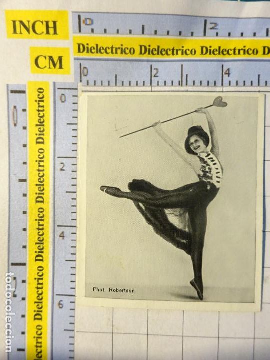 Sammeln alte Sammelbilder: ANTIGUO CROMO BAILE DANZA ALEMANIA. DER K&Uuml;NSTLERISCHE TANZ. 2 - 56