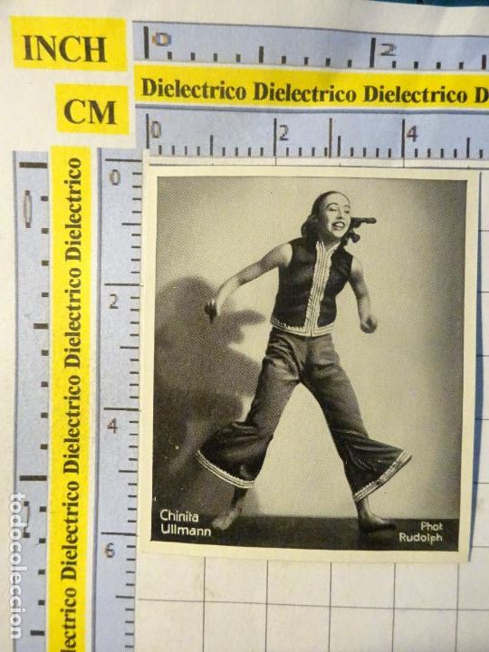 Coleccionismo Cromos antiguos: ANTIGUO CROMO BAILE DANZA ALEMANIA. DER K&Uuml;NSTLERISCHE TANZ. 2 - 100 CHINITA ULLMANN