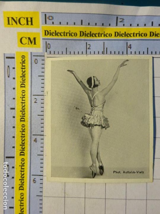 Coleccionismo Cromos antiguos: ANTIGUO CROMO BAILE DANZA ALEMANIA. DER K&Uuml;NSTLERISCHE TANZ. 2 - 106