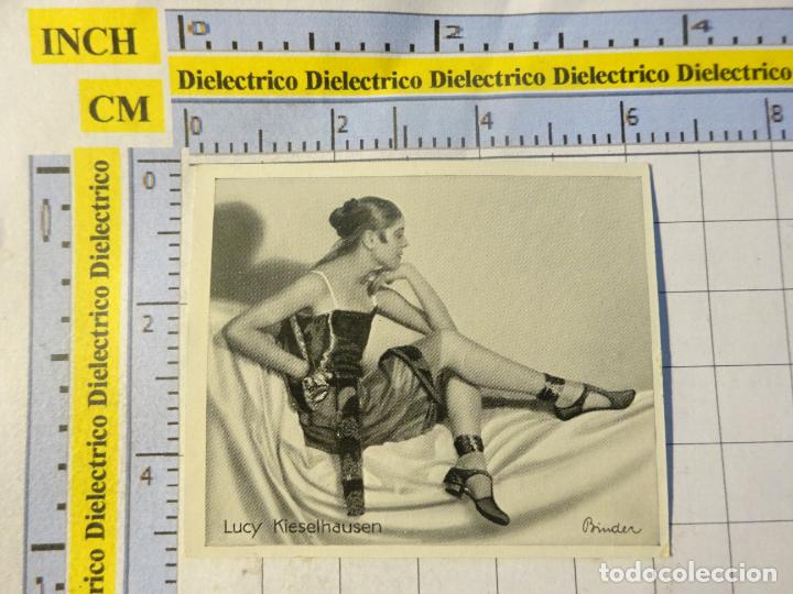 Coleccionismo cromos antiguos: ANTIGUO CROMO BAILE DANZA ALEMANIA. DER K&Uuml;NSTLERISCHE TANZ. 2 - 60 LUCY KIESELHAUSEN