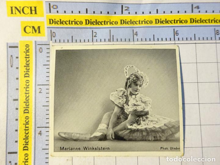 Coleccionismo Cromos antiguos: ANTIGUO CROMO BAILE DANZA ALEMANIA. DER K&Uuml;NSTLERISCHE TANZ. 2 - 57 MARIANNE WINKELSTERN