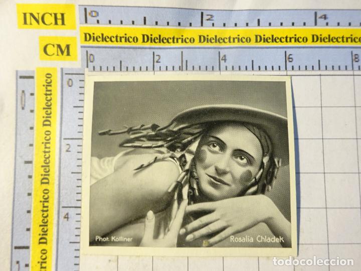 Coleccionismo cromos antiguos: ANTIGUO CROMO BAILE DANZA ALEMANIA. DER K&Uuml;NSTLERISCHE TANZ. 2 - 97 ROSALIA CHLADEK
