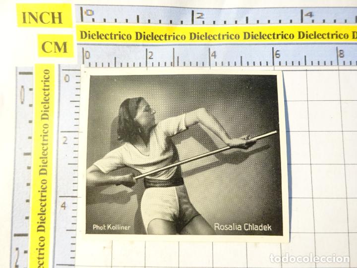 Coleccionismo cromos antiguos: ANTIGUO CROMO BAILE DANZA ALEMANIA. DER K&Uuml;NSTLERISCHE TANZ. 2 - 95 ROSALIA CHLADEK
