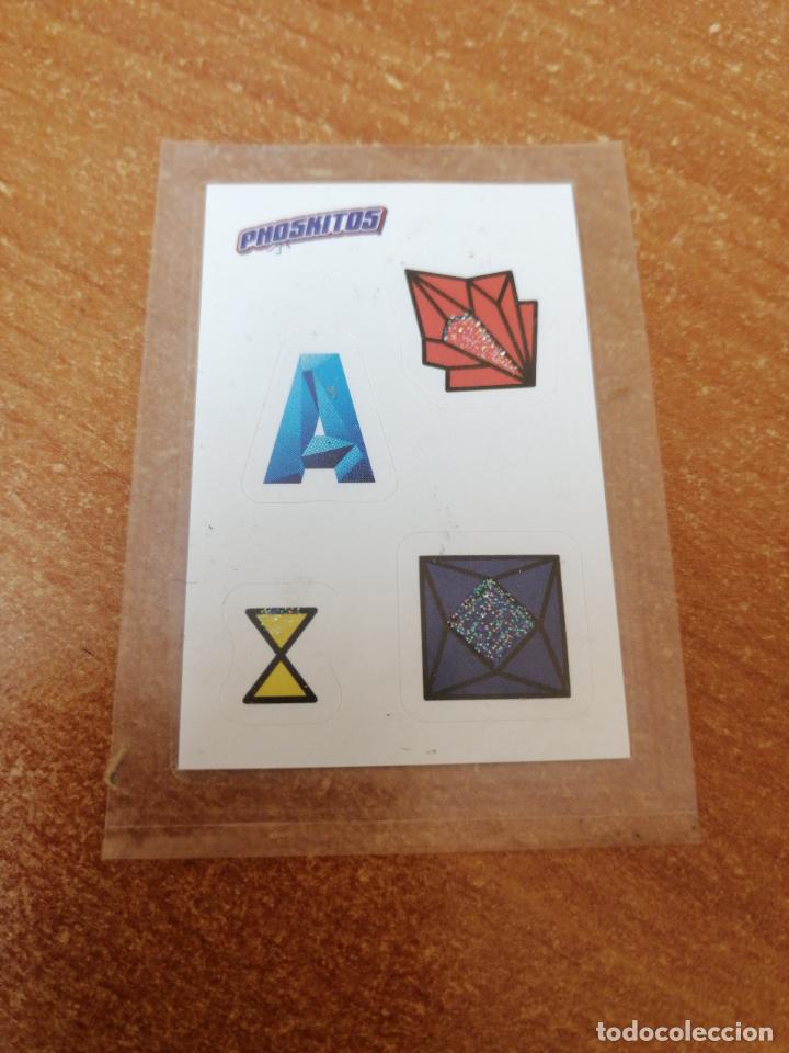 Coleccionismo cromos antiguos: CROMO PEGATINA PHOSKITOS NUEVO EN SU ENVOLTORIO