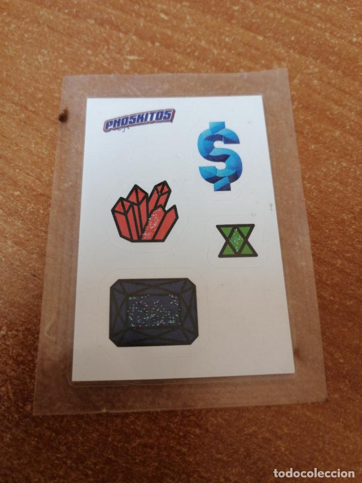 Coleccionismo cromos antiguos: CROMO PEGATINA PHOSKITOS NUEVO EN SU ENVOLTORIO DEL 2022