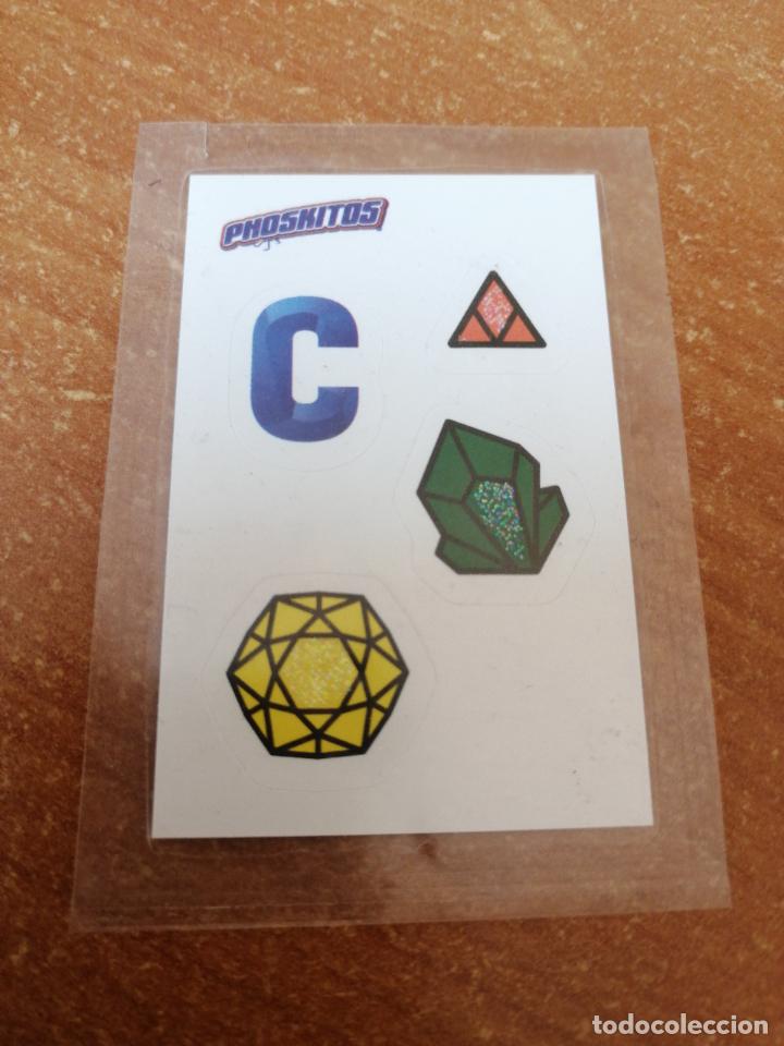 Coleccionismo cromos antiguos: CROMO PEGATINA PHOSKITOS NUEVO EN SU ENVOLTORIO DEL 2022