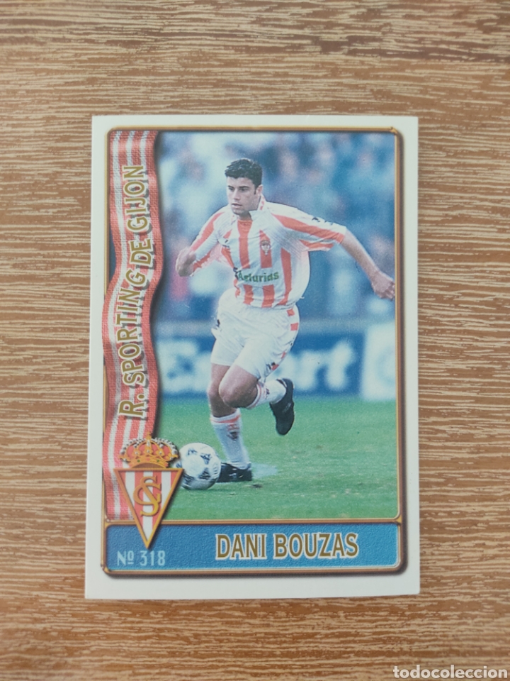 Collezionismo Figurine antiche: Cromo N&deg; 318 Dani Bouzas - Sporting Gijon - 96 - 97 - Las Fichas de la Liga Mundicromo - 1996 - 1997