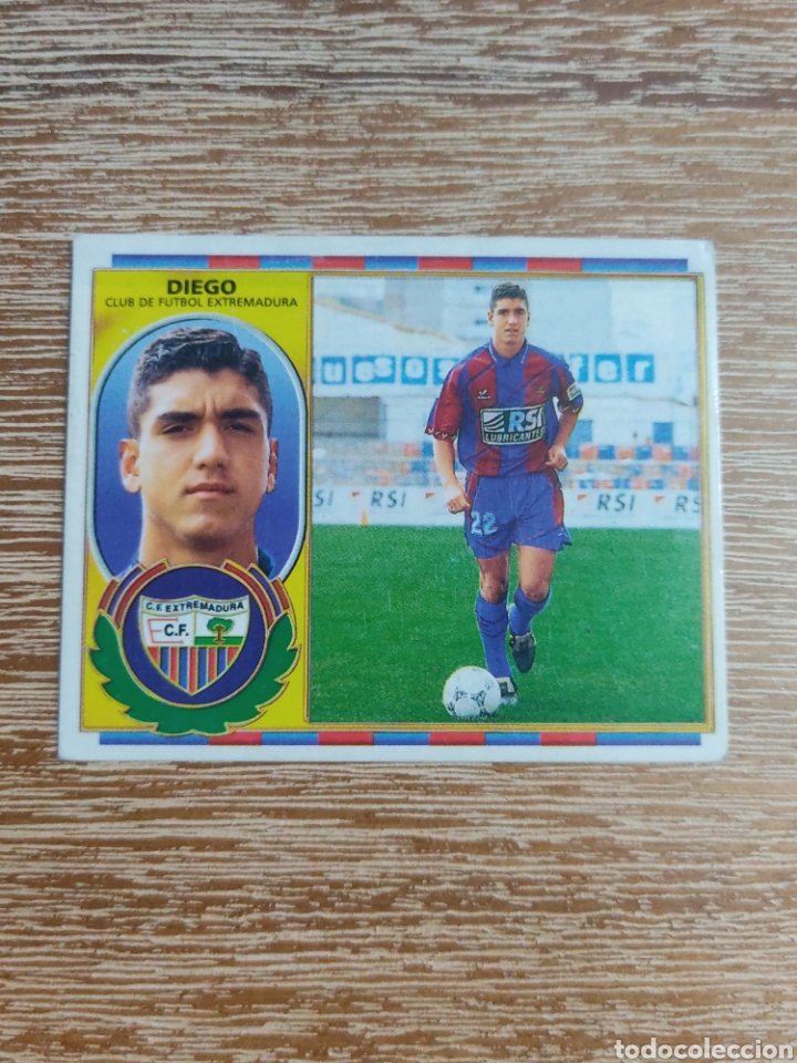 Coleccionismo cromos antiguos: Cromo Diego - Extremadura - 96 - 97 - Ediciones Este - 1996 - 1997 - Ventanilla - Foto 1