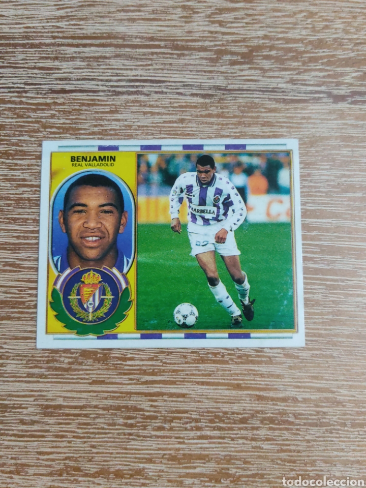 Coleccionismo cromos antiguos: Cromo Benjamin - Valladolid - 96 - 97 - Ediciones Este - 1996 - 1997 - Ventanilla - Foto 1