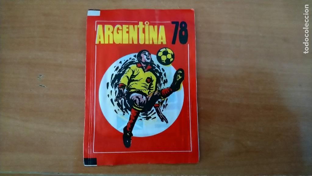 Coleccionismo cromos antiguos: sobre sin abrir argentina 78 - Foto 1