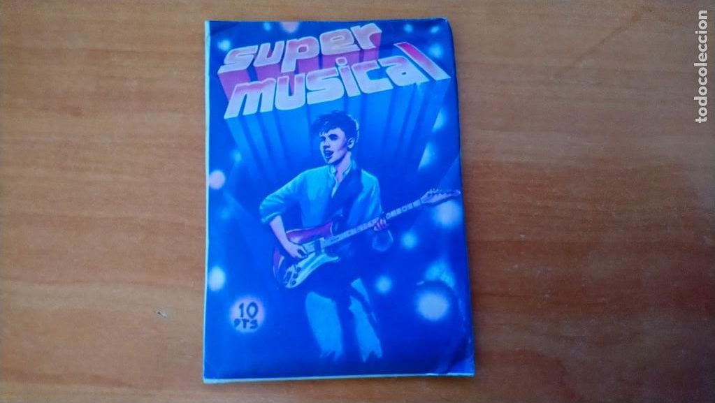 Coleccionismo cromos antiguos: sobre sin abrir super musical - Foto 1