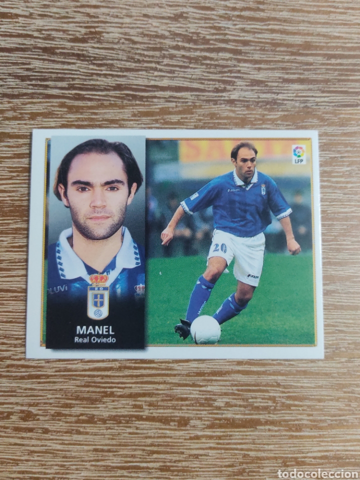 Colecionismo Cromos antigos: Cromo Manel Sin Pegar - Oviedo - 98 - 99 - Ediciones Este - 1998 - 1999