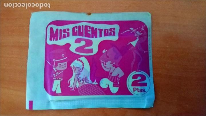 Coleccionismo cromos antiguos: sobre sin abrir mis cuentos 2 - Foto 1