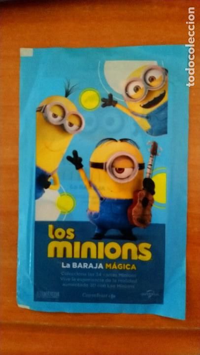 Coleccionismo cromos antiguos: sobre sin abrir los minions - Foto 1