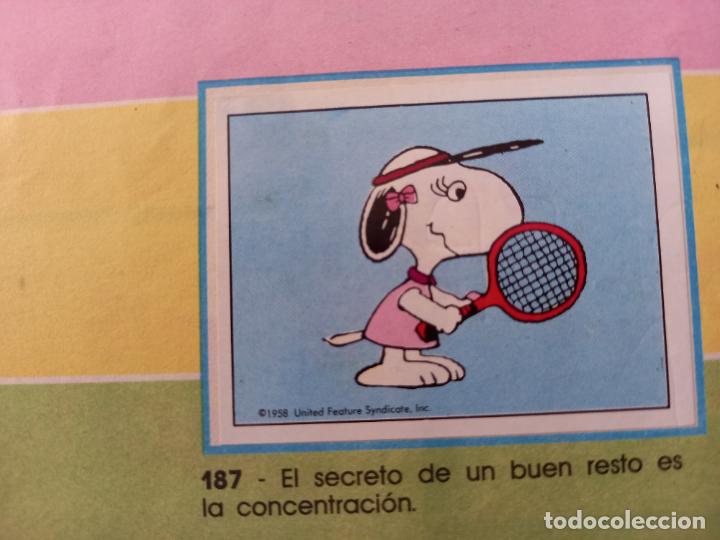 Coleccionismo cromos antiguos: I LOVE SNOOPY PANINI N 187 - Foto 1